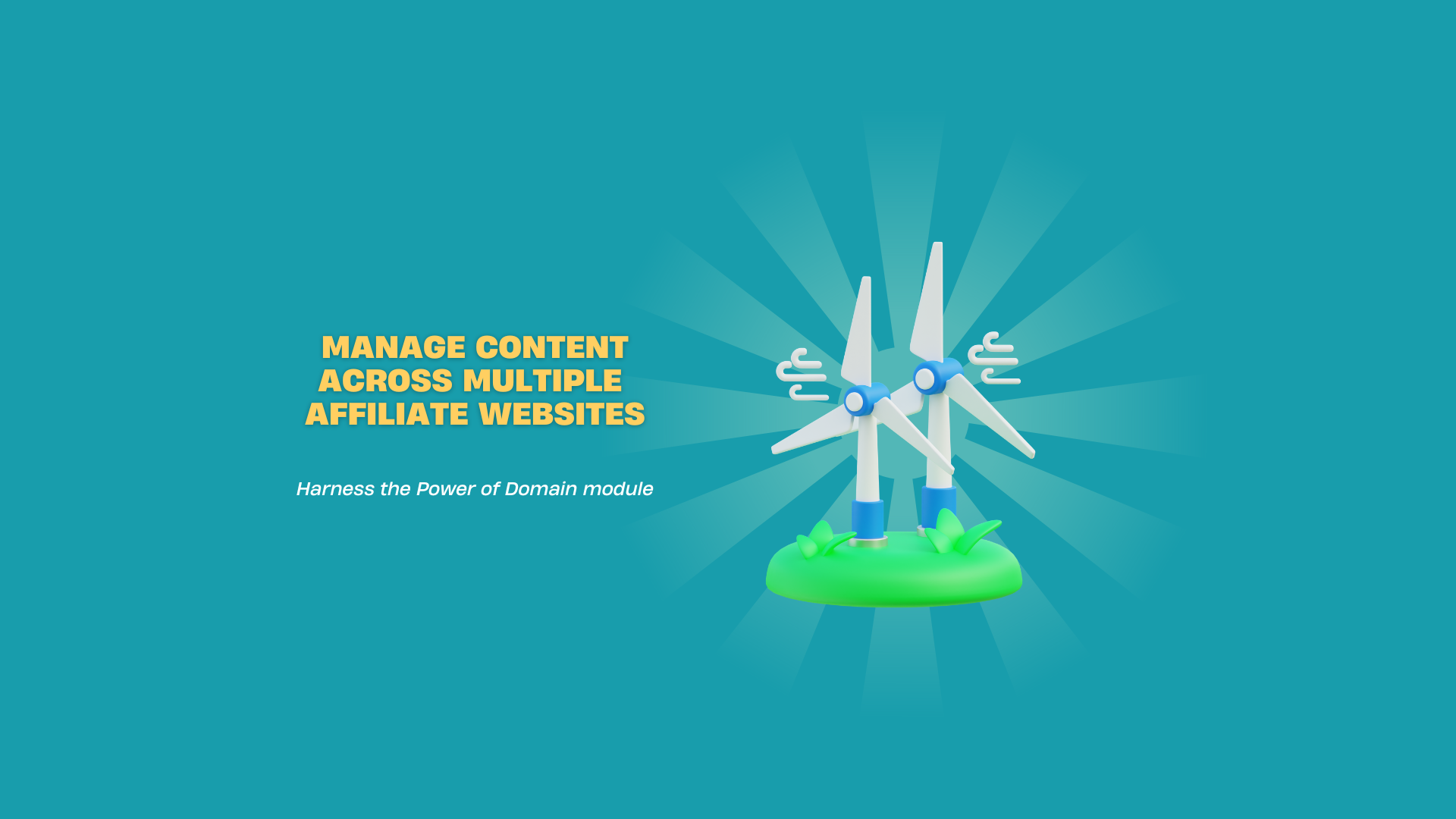 Drupal Domain module multi-site architecture overview